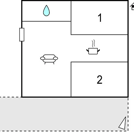 Two-bedroom With Sea View 06 Lejlighed Vodice